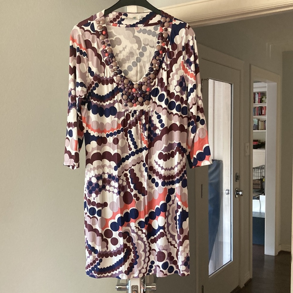 Boden embellished tunic. Can be worn as a mini dress.